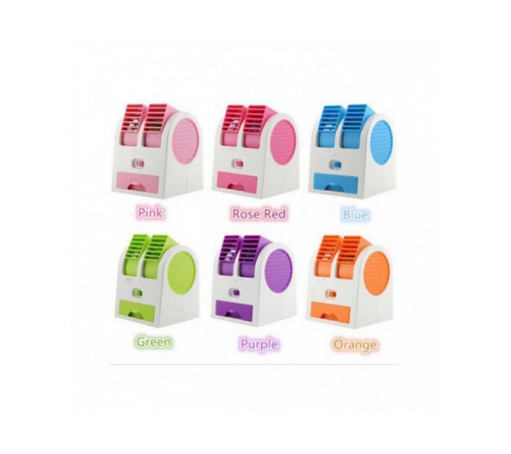 Portable Mini USB Double Outlet Air Cooler