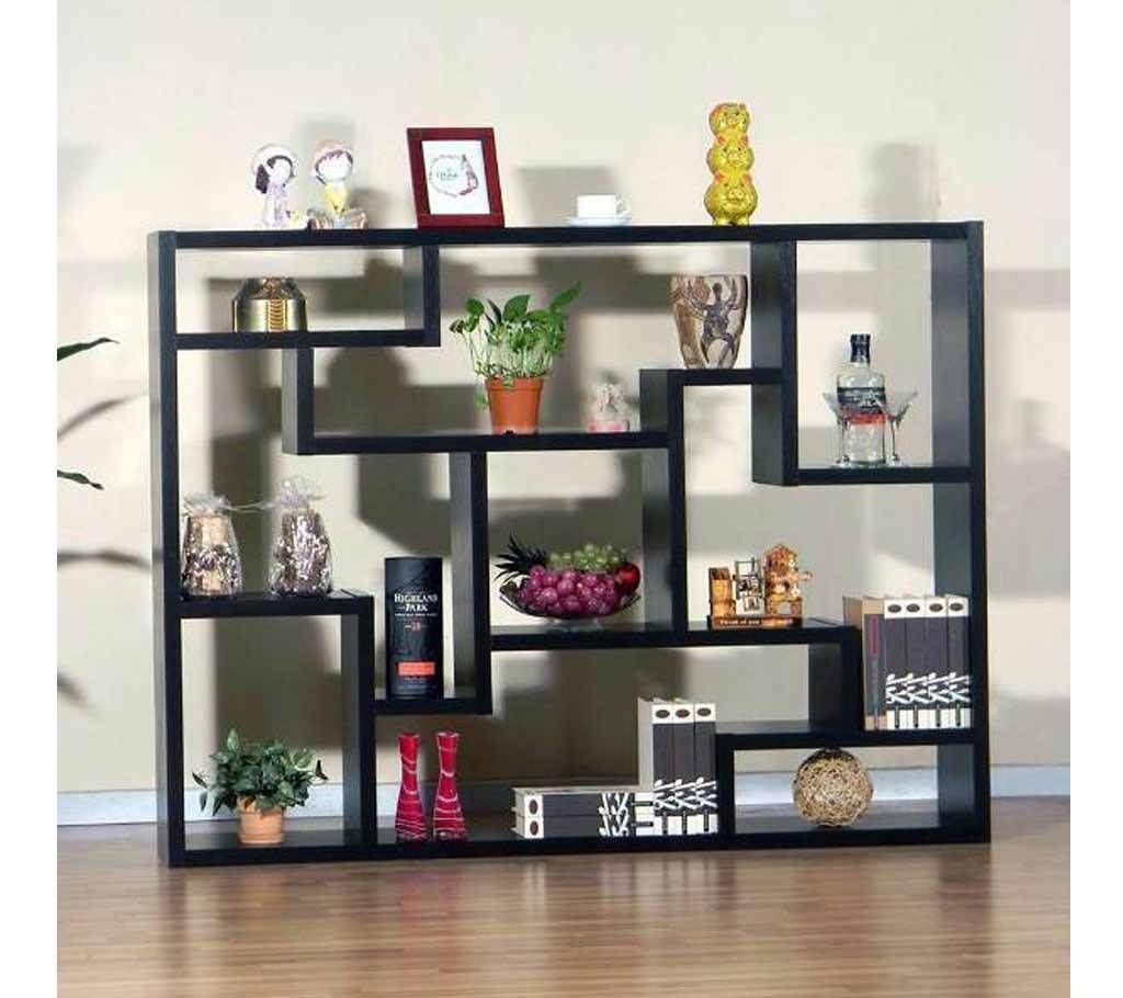 MDF wooden wall shelf