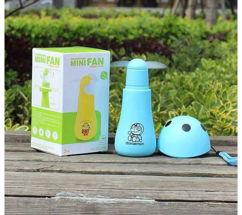 Rechargeable Mushrooms Mini Fan 