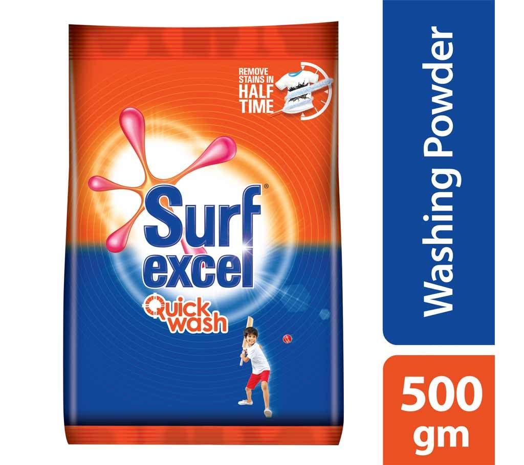 Surf Excel Quick Wash Washing Powder 500g
