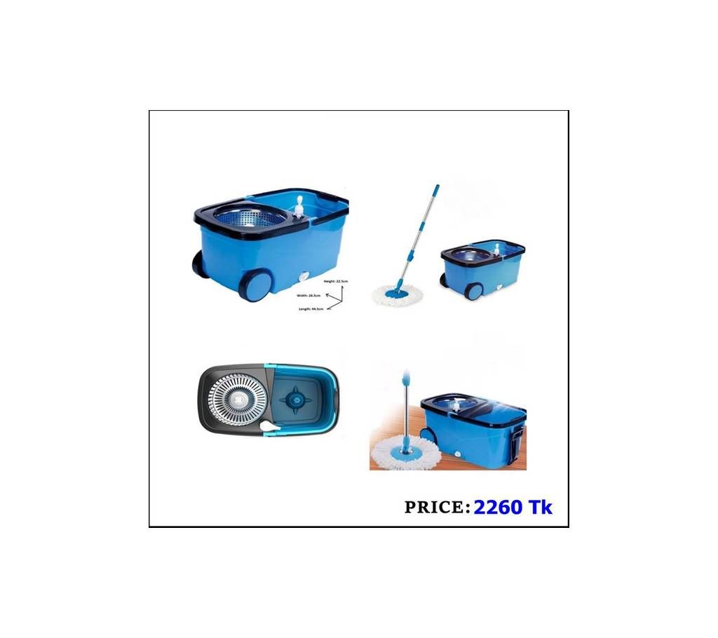 Floor Cleaner With Steel Spin Head Multi Color