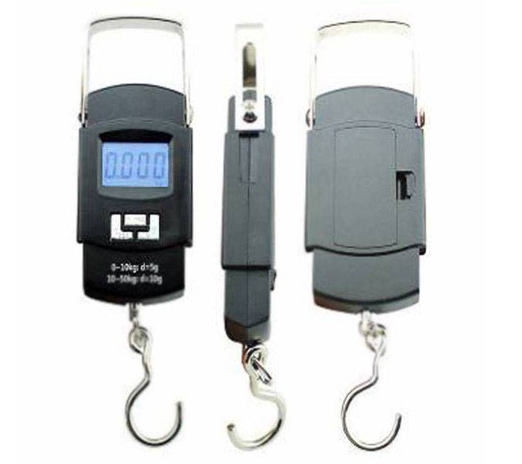Digital Electronic Hanging Scale - Black