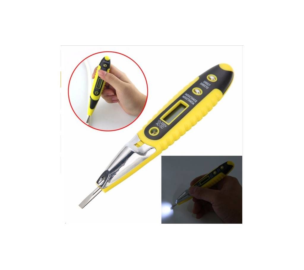 Non-Contact Test Pen LCD Voltage Digital Detector Tester Sensor Electric Measure Meters