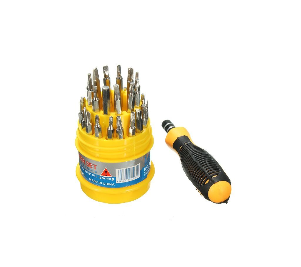 All in One Screw Driver Set for Mobiles and all kinds of device -Metal