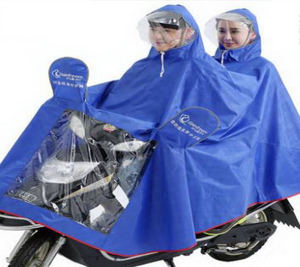 Motorbike Couple Raincoat