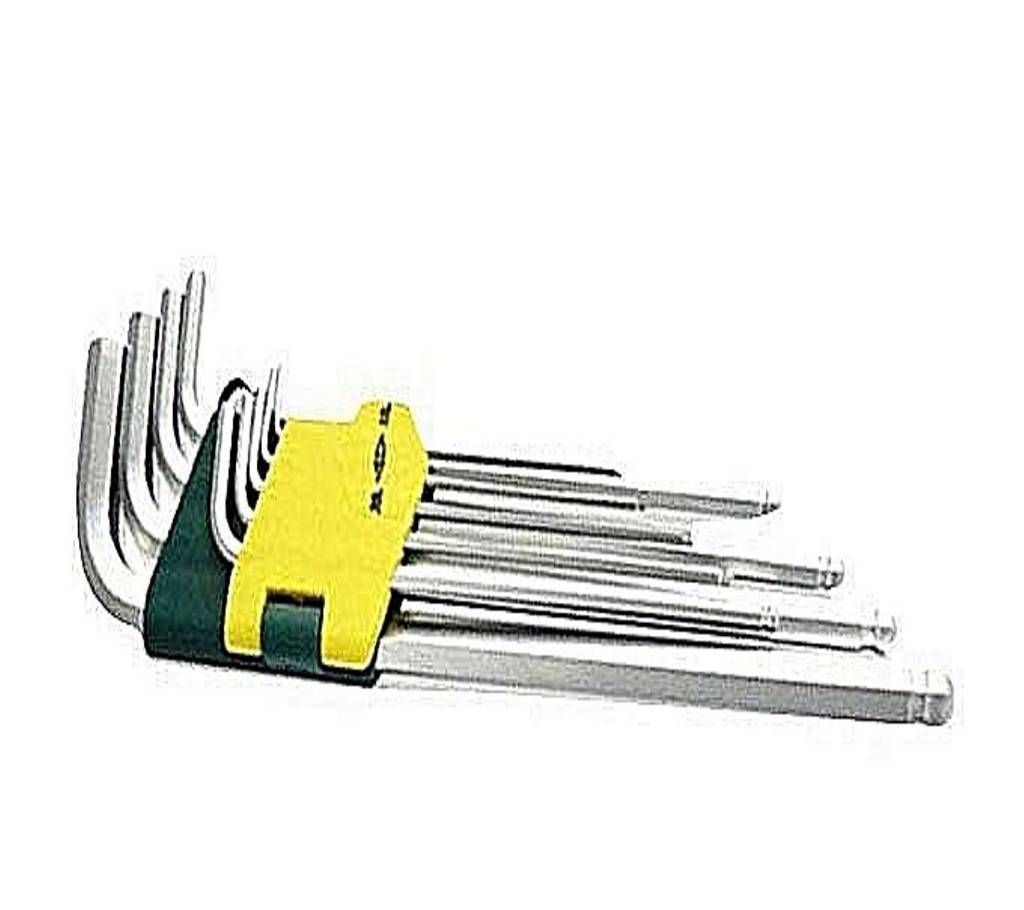 9 Pieces Hex Key Long Set