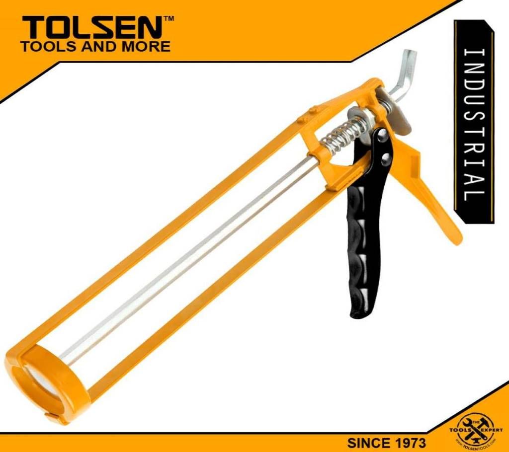 TOLSEN Caulking Gun (225mm,9") Spring-loaded Springs and Bolts 43041