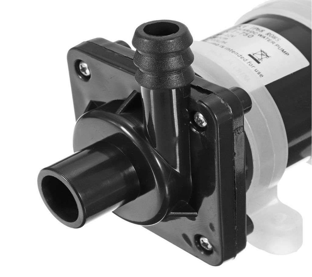 DC 12V Solar Powered Water Pump Motor 700L/H-Brushlesss Magnetic Submersible
