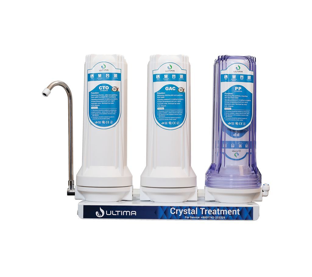 Ultima Water Purifier Three Stage Water Filter