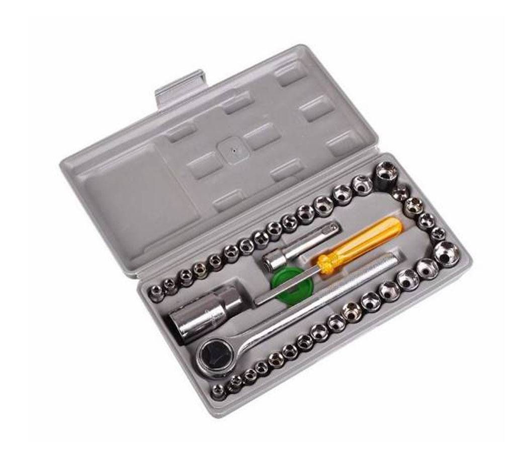 40 PCS Combination Socket Wrench