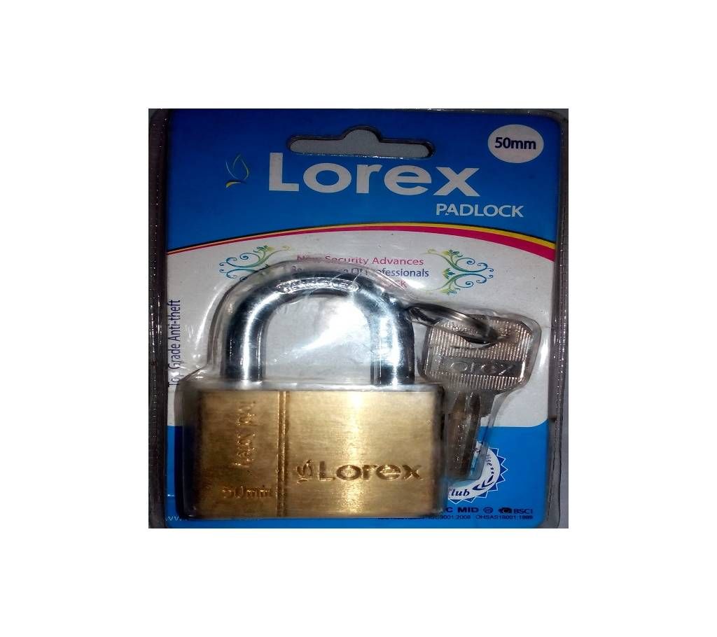 LOREX PAD LOCK 50 MM