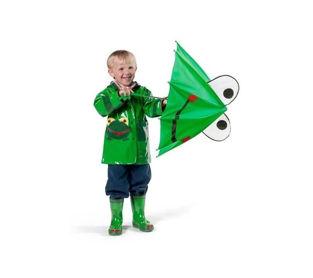 Frog amberla for kids