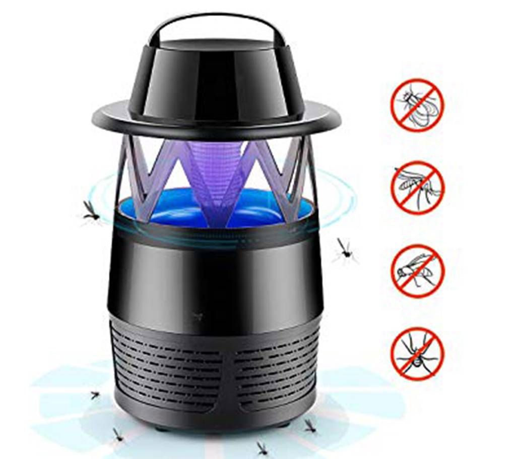 Ridsmc Bug Zapper Light Bulb- Mosquito Killer Lamp Built-in Fan.