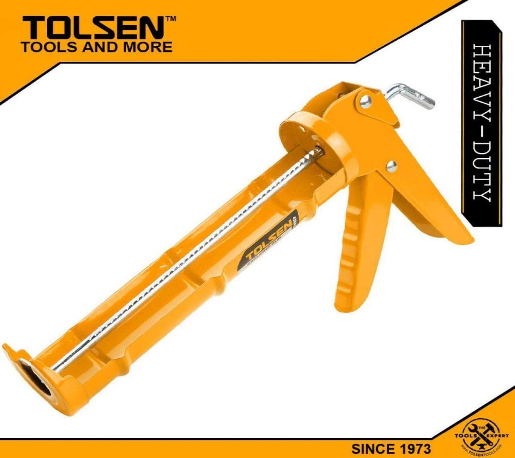 TOLSEN Silicon Caulking Gun (225mm,9) Pressed Steel 43042