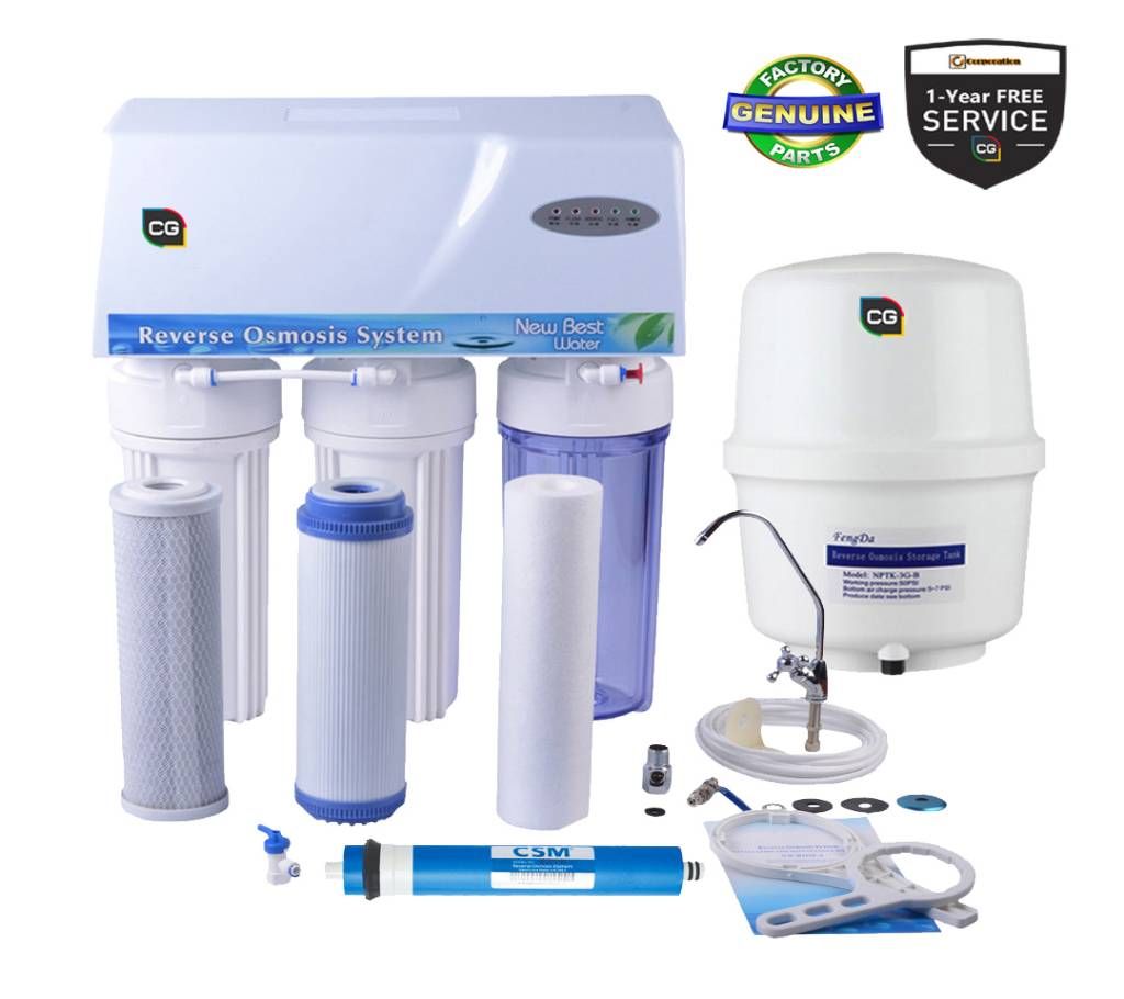 5-Stage CG Pure Water RO 75 GPD & Cover
