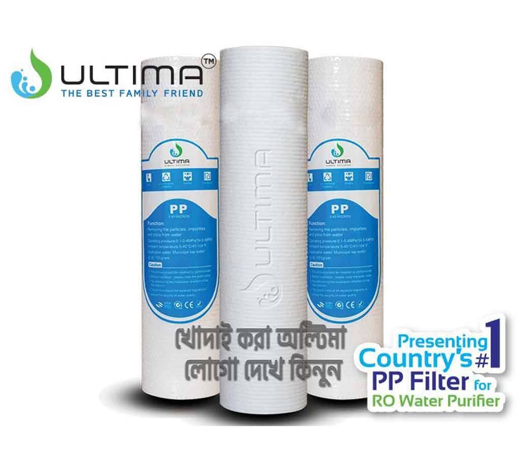 6 Pieces Ultima RO Water Purifier PP (Polypropylene) Filter