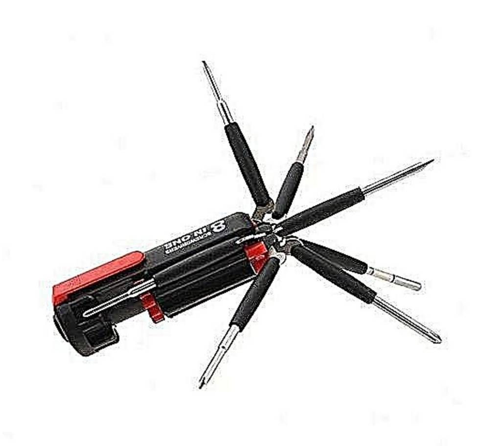 8 in 1 Screwdriver set with Torch