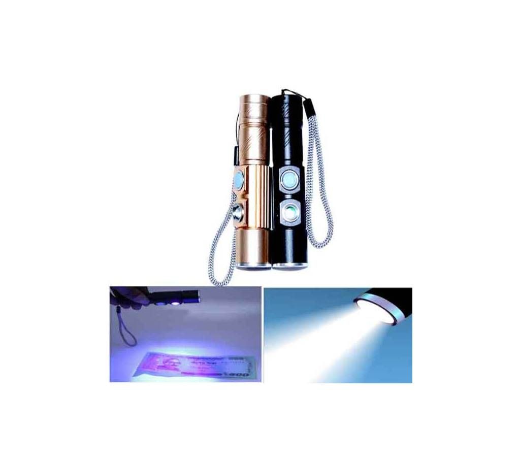 Torch with Money Checker