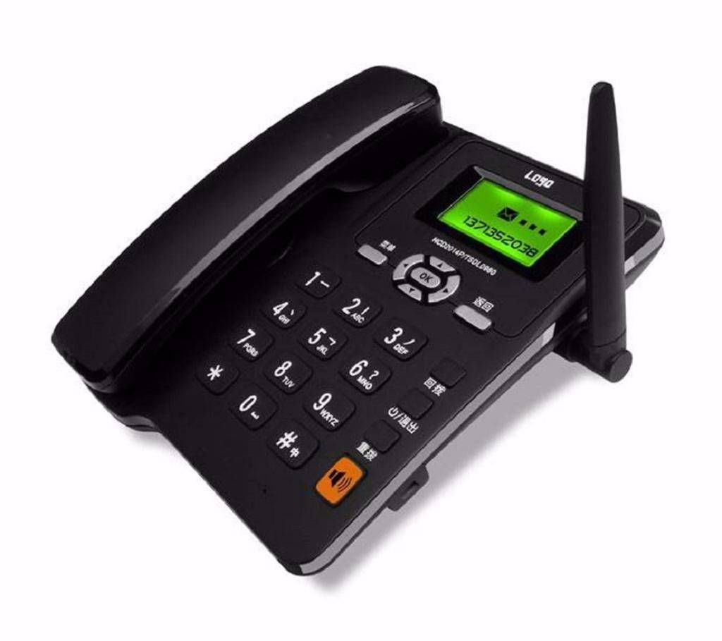 Sim card supported desk phone-dual sim