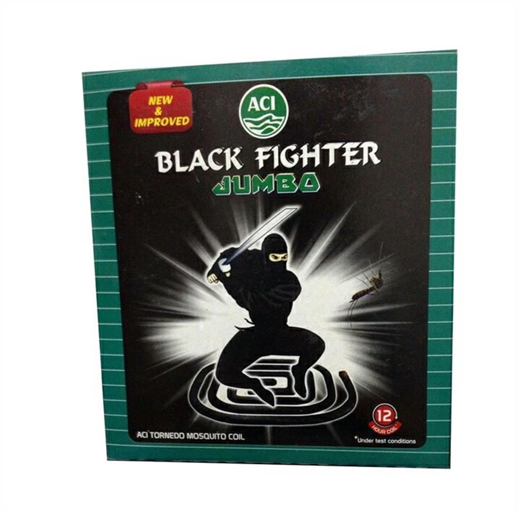 Aci Black Fighter Mosquito Coil 10Pcs