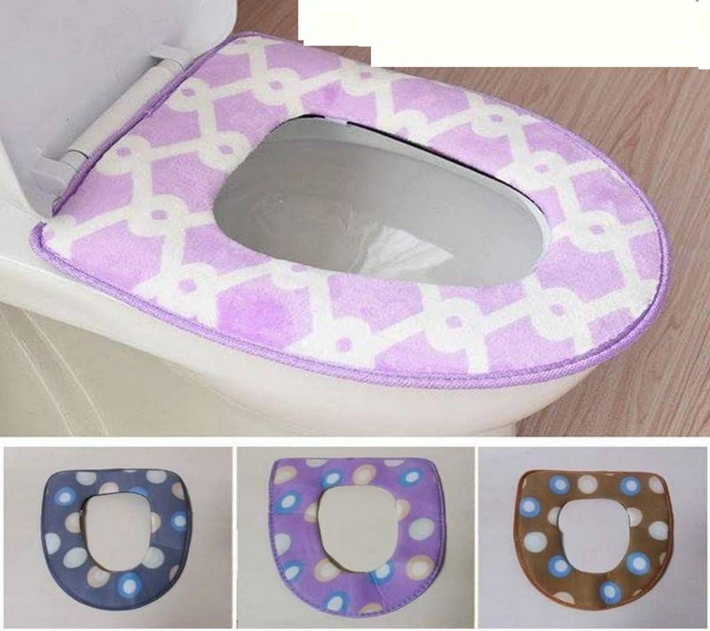Bathroom Toilet Seat Warmer Cover - 1 pcs