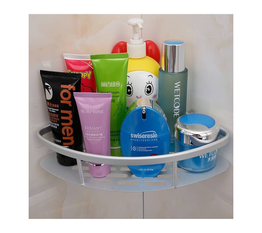 Aluminum Wall Mounted Type Bathroom kitchen Corner Holder & Rac