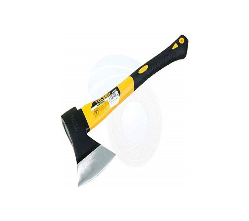 Tolsen Carbon Steel 600g Hatchet Fiberglass Body Rubberized Handle