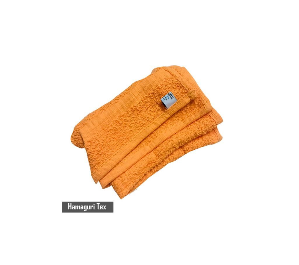 3pc Medium Bath Towel Premium Quality Orange