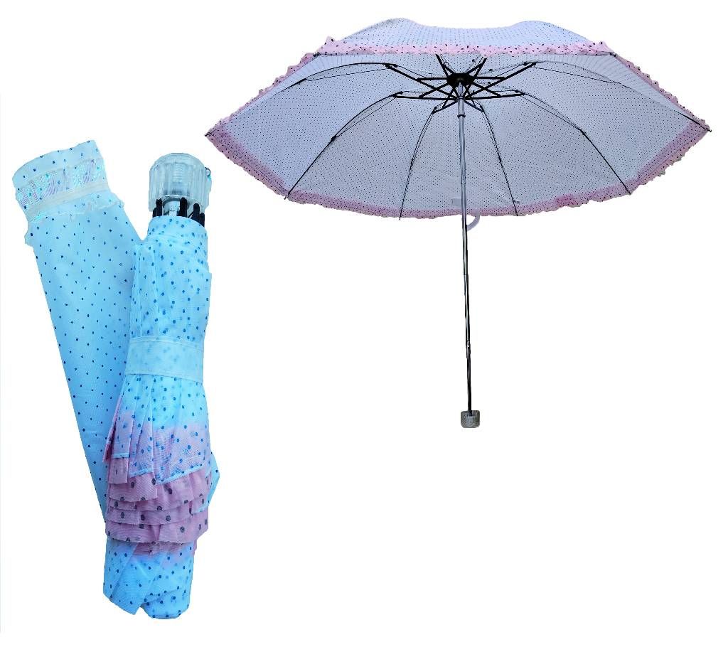 Polka Dot Design Umbrella (1 Piece)