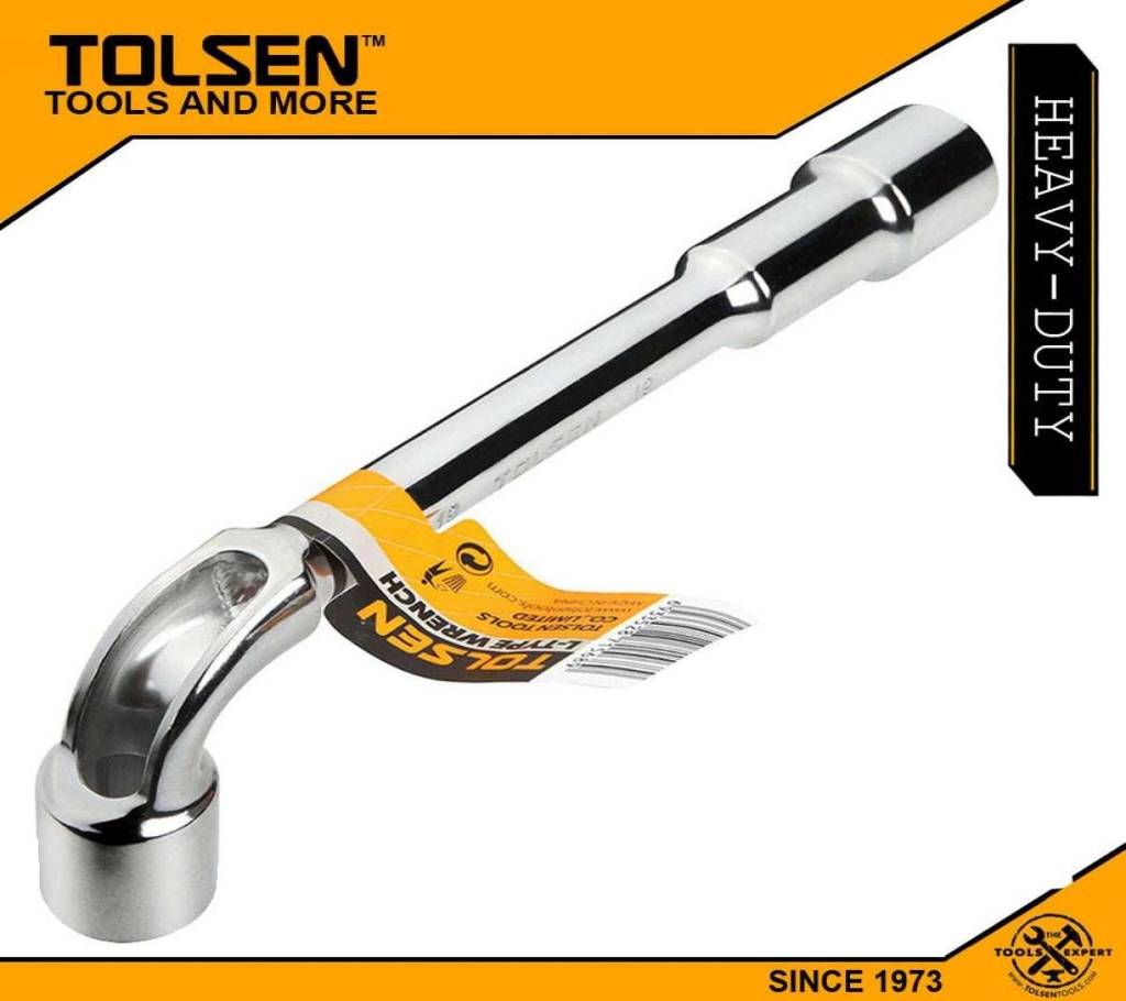 Tolsen 17mm Dual Heads L-Type Wrench High Strength Metal 15096