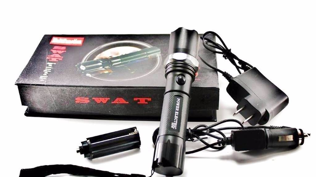 SWAT Rechargeable Mini Powerful LED Flashlight 50W