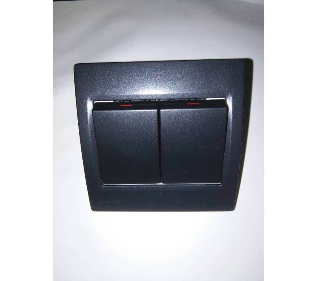 2 Gang Wall Switches One Way