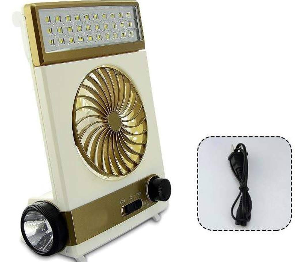 3 in 1 Multifunction led light fan with lamp