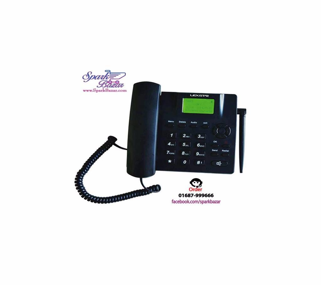 Desk Phone with GSM Dual SIM