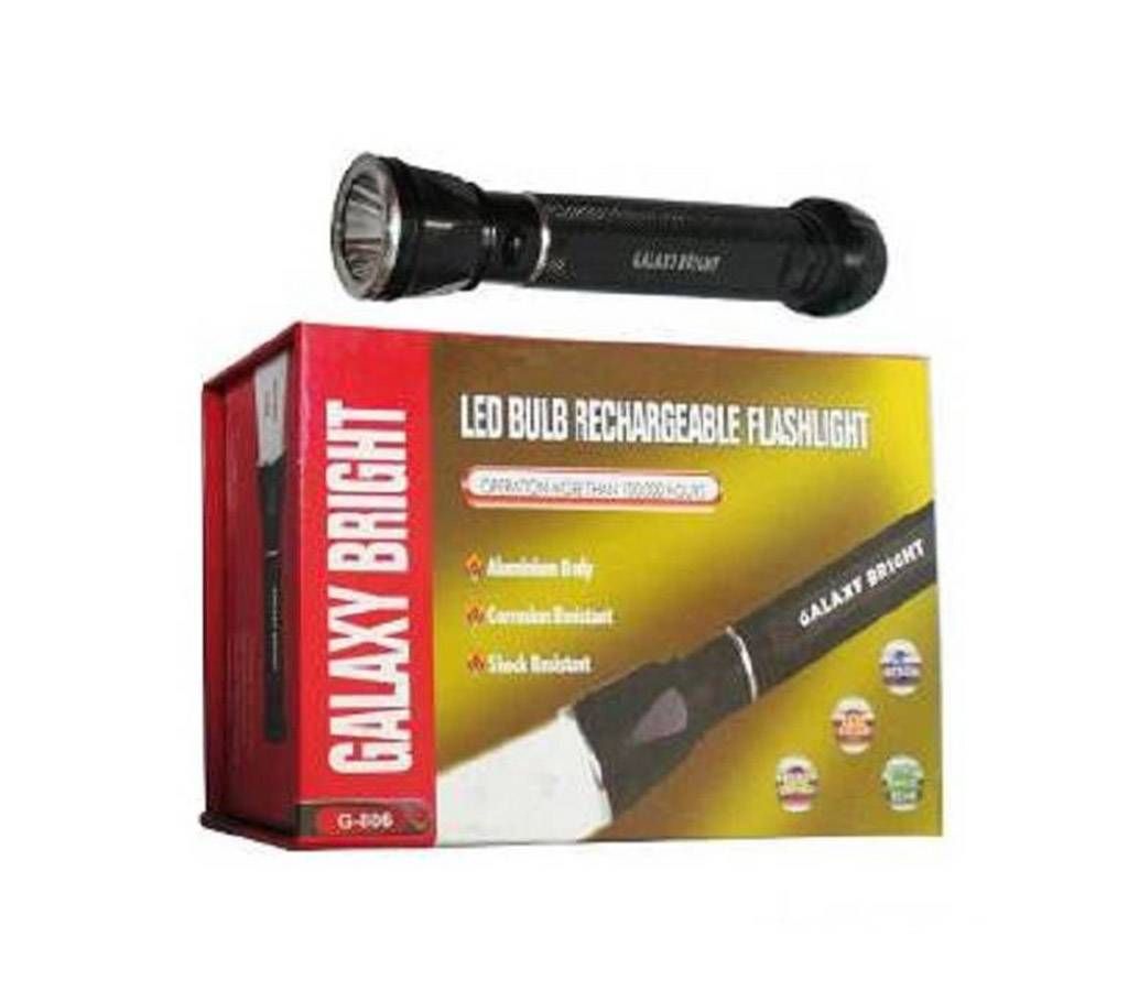 GAAXY BRIGHT RECHARGABLE LED TORCHLIGHT