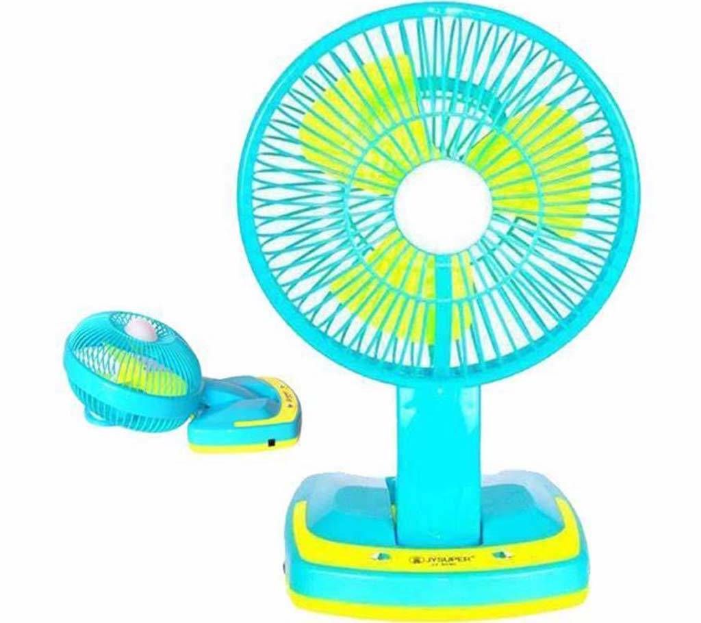 JYSUPER FOLDING DESIGN RECHARGEABLE TABLE FAN