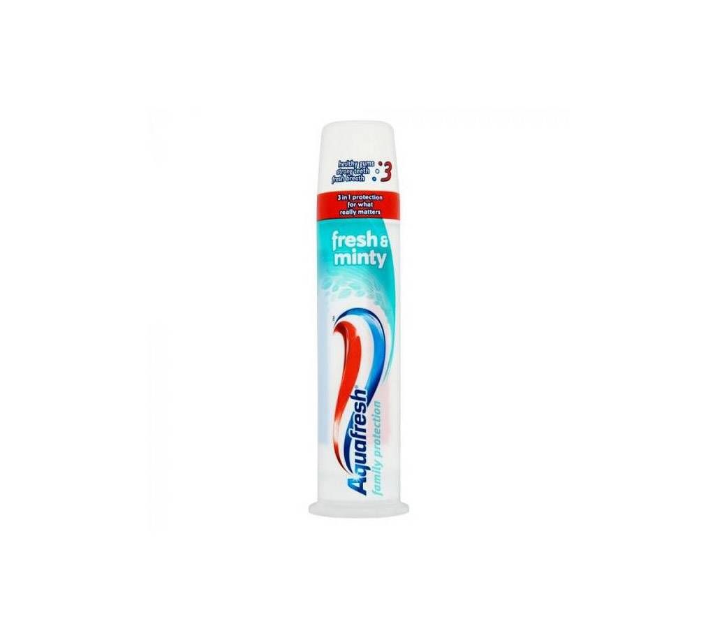 Aquafresh Fresh and Minty Pump Toothpaste UK