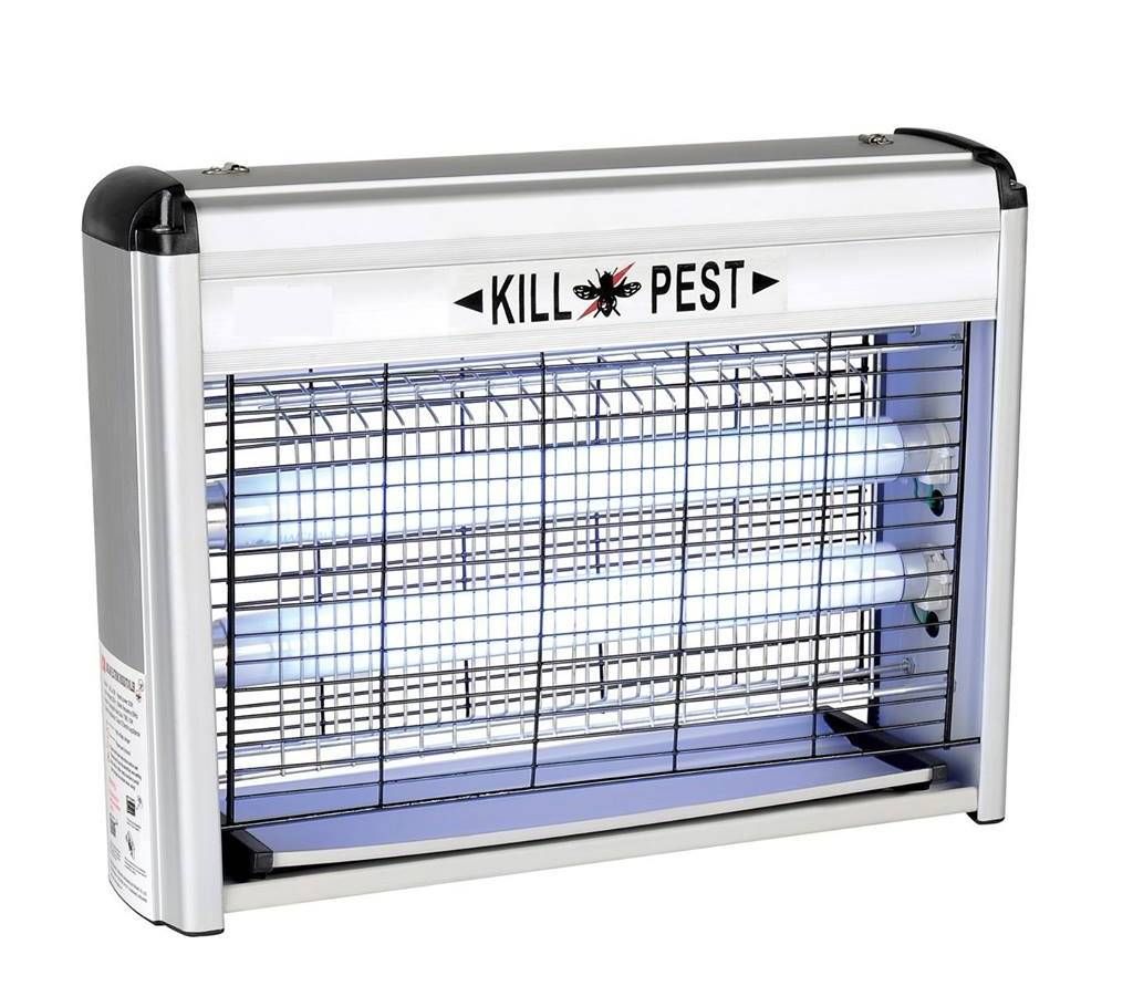 2×15W Mosquito Fly Trap Killer,KILL PEST,White