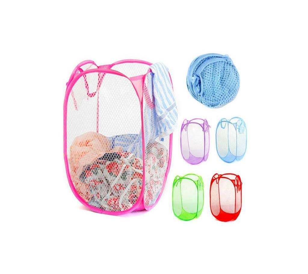 Foldable Pop Up Dirty Clothes Storage Baby Bag - Purple