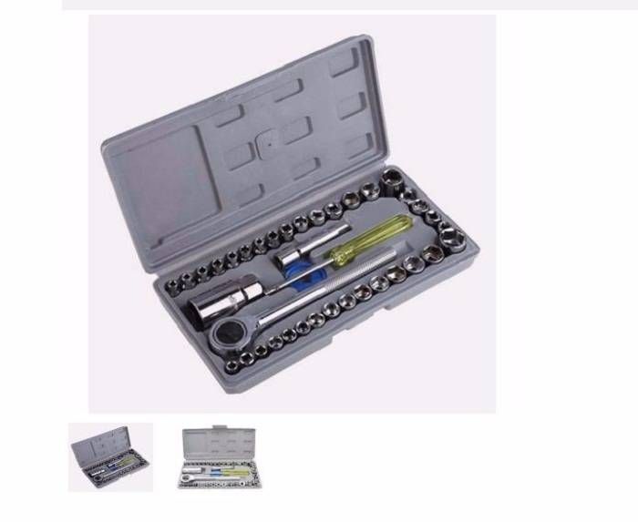 Socket set 40 pieces 