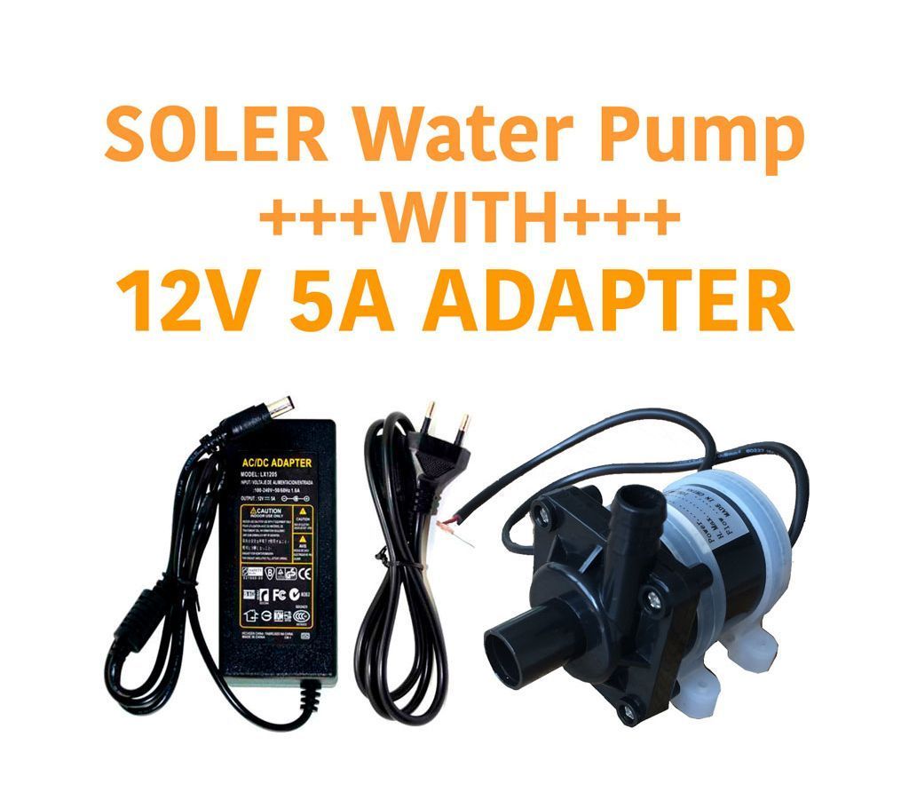 SOLER water pamp  WITH 12V 5A adepter