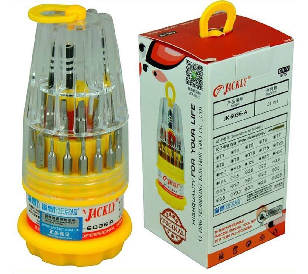 Jackly Jk-6036 31 in 1 Squru Draibar Set