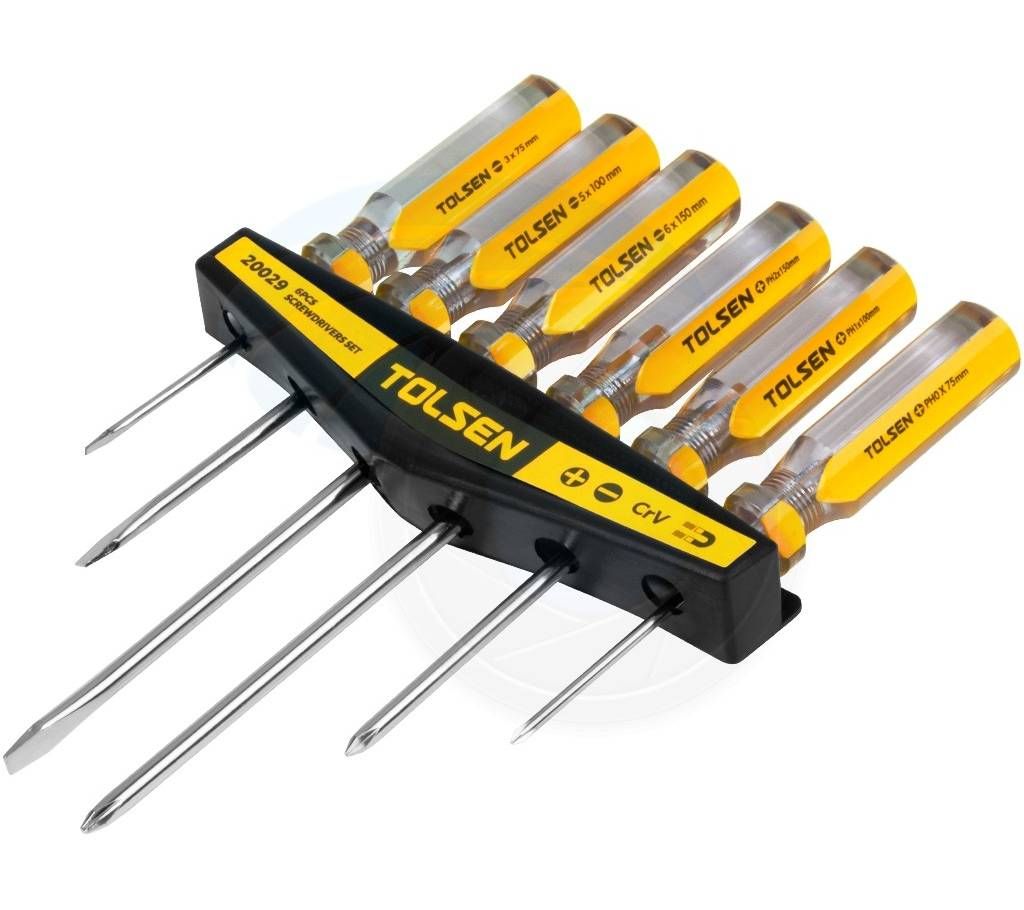 Tolsen 6 Pcs Screwdriver Set
