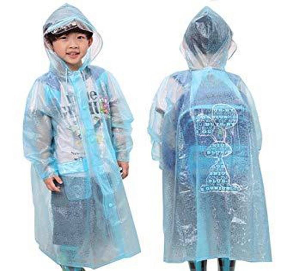Transparent Rain Coat For Kids