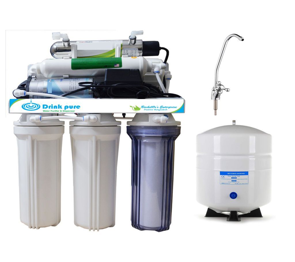 Drink Pure RO+Mineral Water Purifier 6 stage with tank