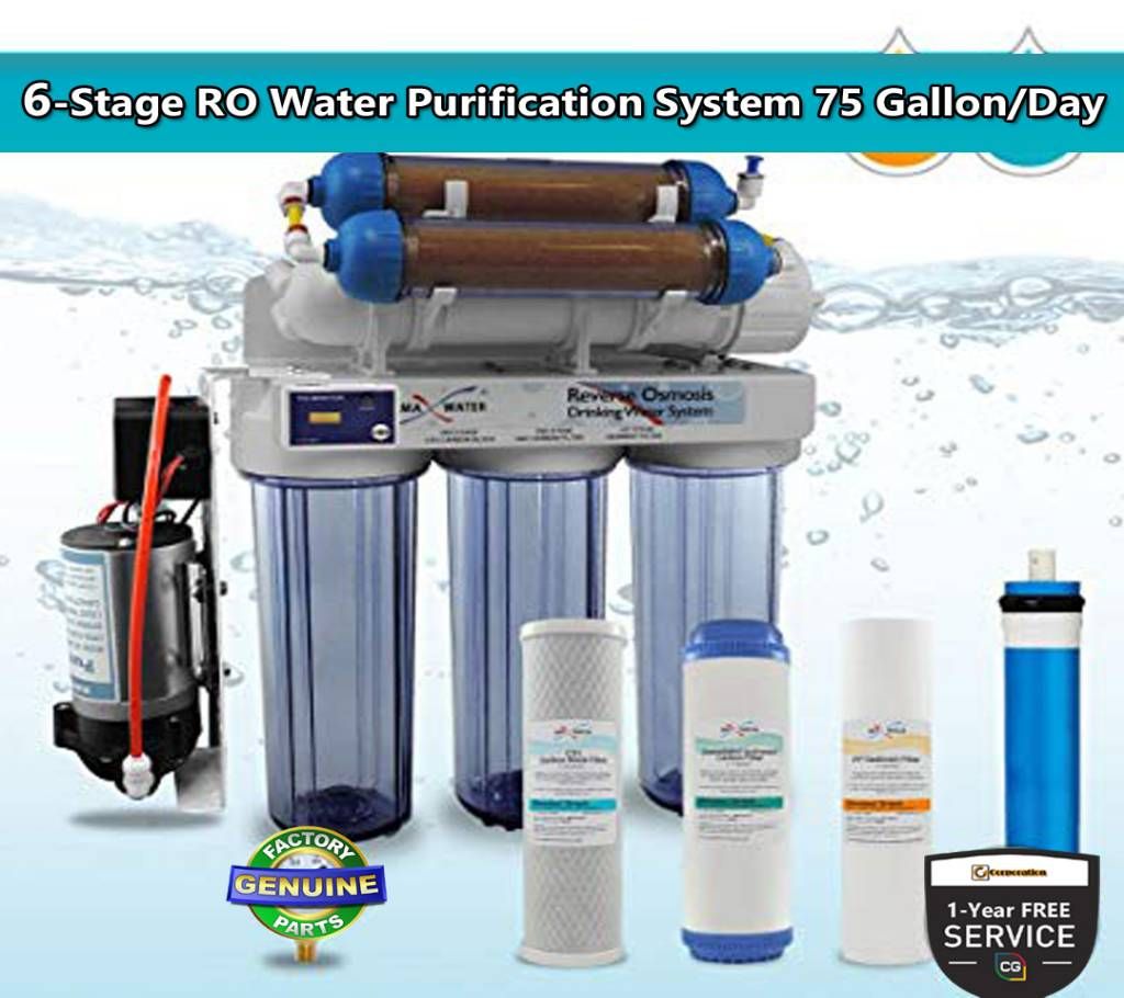 6-Satge CG Pure Water RO 75 GPD