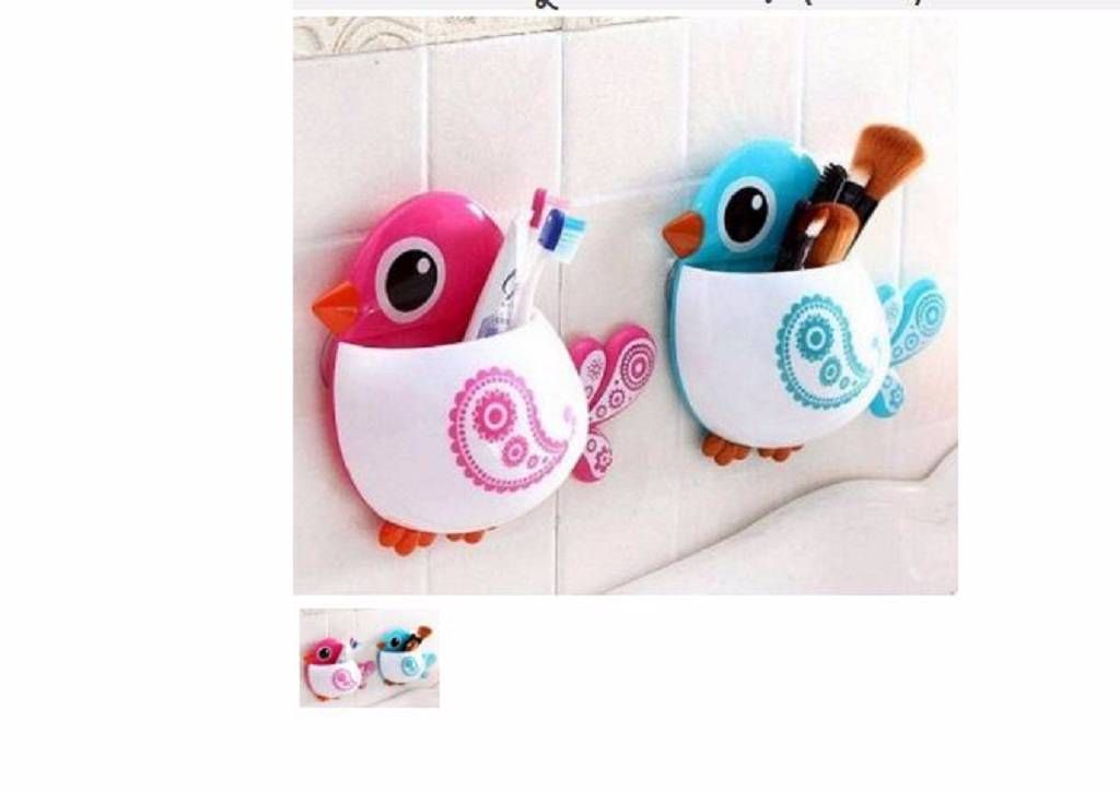 Bird Toothbrush Holder(1 pc)