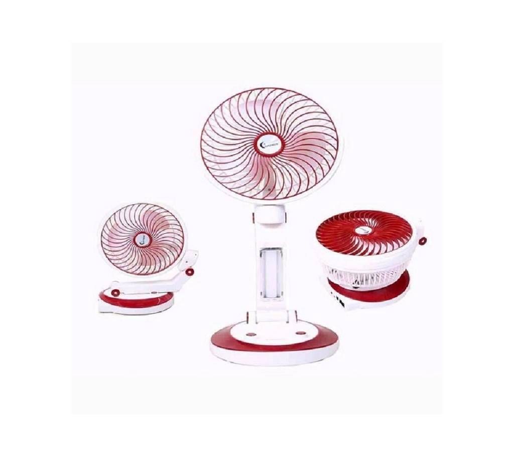 Rechargeable Fan with Light 2 in 1