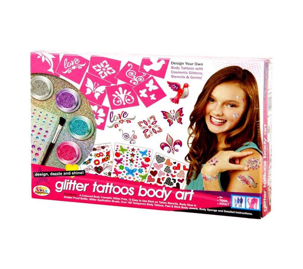 Glitter Tattoos Body Art