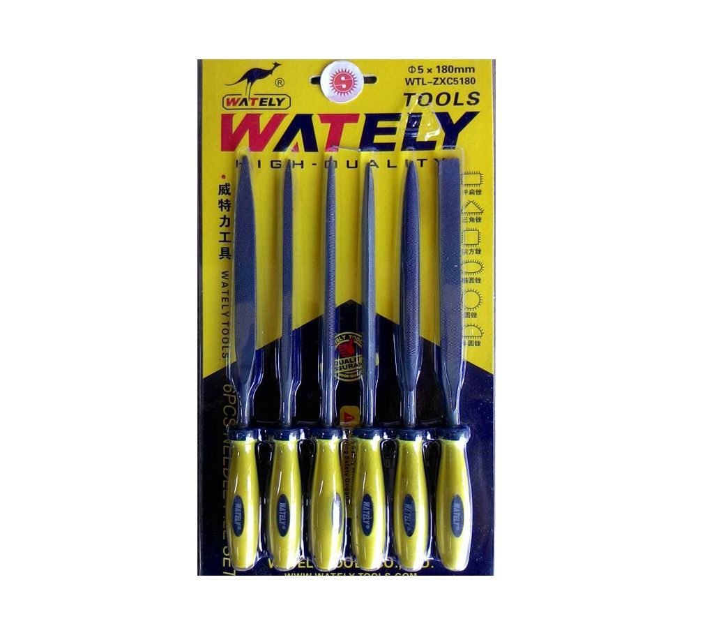 File Set / Needle File Set 6pcs 5x180mm